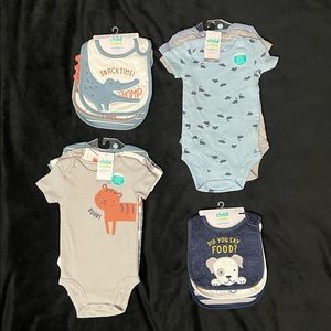 Baby Boy Clothes & Bibs Child of Mine by Carter's (Bundle) - Size 3-6 Months